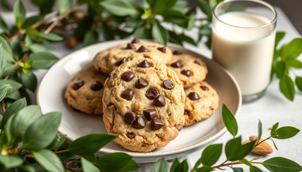 healthy chocolate chip cookies