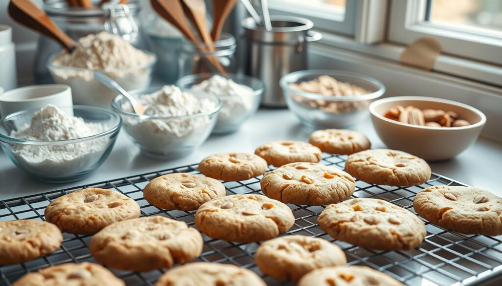 preventing crumbly textures in gluten free cookies